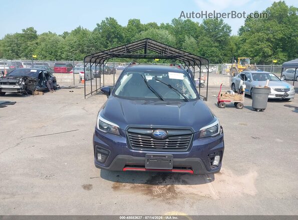 JF2SKALC7MH457394 2021 SUBARU FORESTER Dark Blue Вид панели приборов