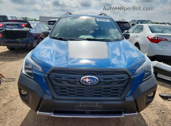 JF2SKALC8PH530857 2023 SUBARU FORESTER Blue Widok z przodu