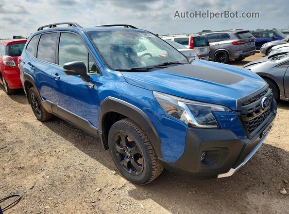 JF2SKALC8PH530857 2023 SUBARU FORESTER Blue Przód prawy