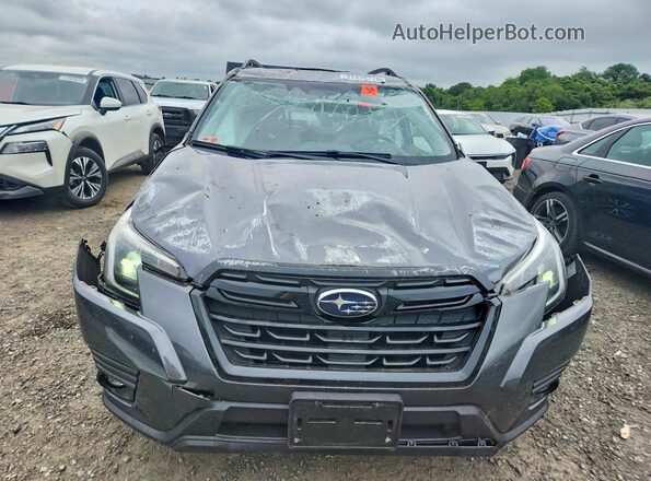 JF2SKALC8RH424878 2024 SUBARU FORESTER Gray Widok z przodu