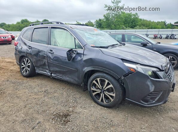 JF2SKALC8RH424878 2024 SUBARU FORESTER Gray Przód prawy