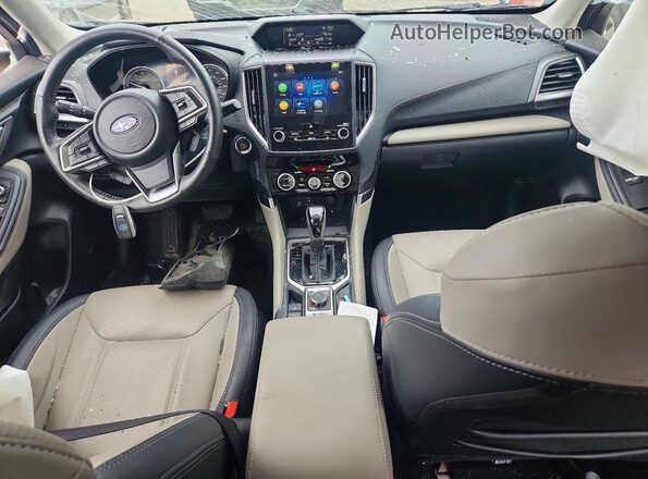 JF2SKALC8RH424878 2024 SUBARU FORESTER Gray Widok deski rozdzielczej