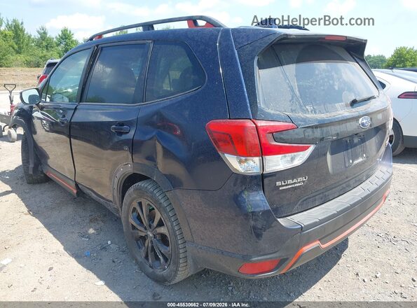 JF2SKALC9LH429112 2020 SUBARU FORESTER Dark Blue Trasero izquierdo
