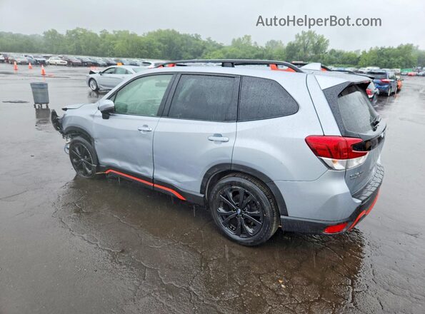 JF2SKALC9MH539644 2021 SUBARU FORESTER Silver Trasero izquierdo