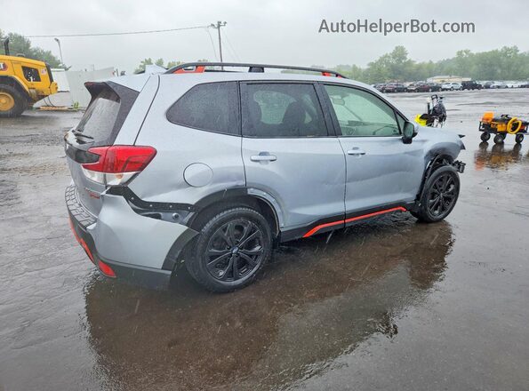 JF2SKALC9MH539644 2021 SUBARU FORESTER Silver Trasero derecho