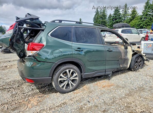 JF2SKALC9RH407877 2024 SUBARU FORESTER Green Задня права чверть