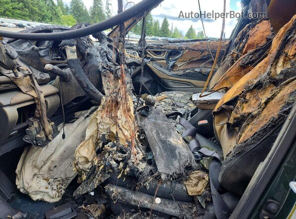 JF2SKALC9RH407877 2024 SUBARU FORESTER Green Вид салону спереду