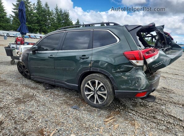 JF2SKALC9RH407877 2024 SUBARU FORESTER Green Задня ліва чверть