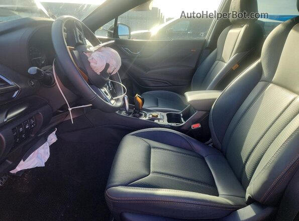 JF2SKAMC0NH421546 2022 SUBARU FORESTER Green Front interior view