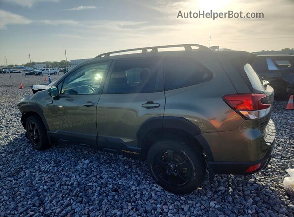 JF2SKAMC0NH421546 2022 SUBARU FORESTER Green Rear left
