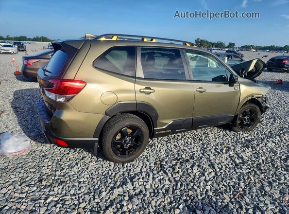 JF2SKAMC0NH421546 2022 SUBARU FORESTER Green Rear right