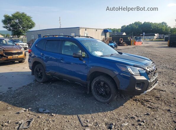 JF2SKAMC0PH486125 2023 SUBARU FORESTER Blue Przód prawy