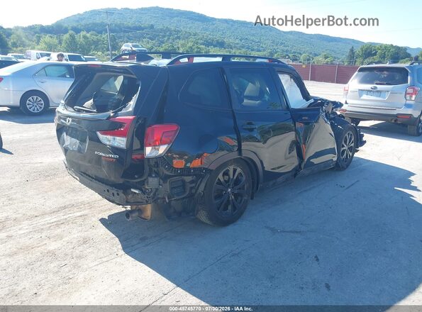 JF2SKAMC1LH434495 2020 SUBARU FORESTER Black Trasero derecho