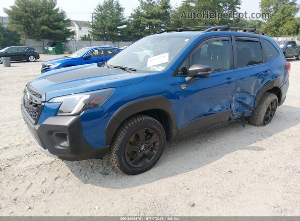 JF2SKAMC1NH524720 2022 SUBARU FORESTER Dark Blue Przód lewy