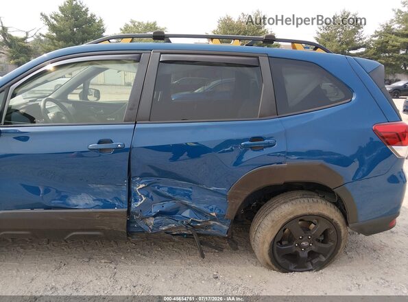 JF2SKAMC1NH524720 2022 SUBARU FORESTER Dark Blue Widok z przodu