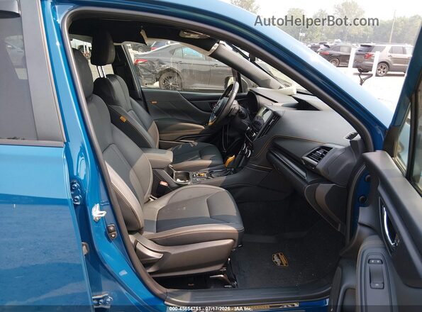 JF2SKAMC1NH524720 2022 SUBARU FORESTER Dark Blue Widok wnętrza z przodu