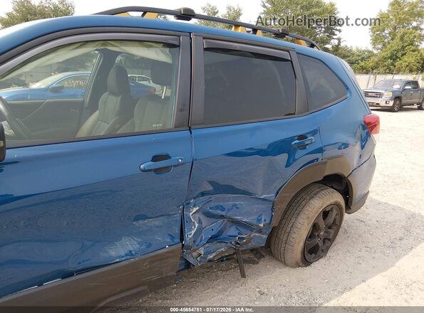 JF2SKAMC1NH524720 2022 SUBARU FORESTER Dark Blue 