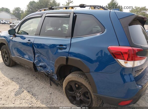 JF2SKAMC1NH524720 2022 SUBARU FORESTER Dark Blue 