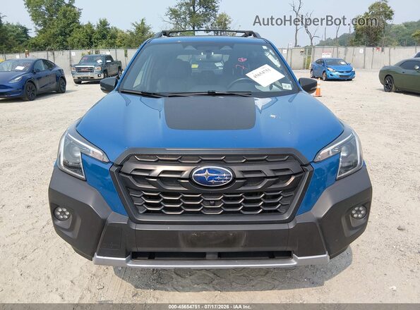 JF2SKAMC1NH524720 2022 SUBARU FORESTER Dark Blue Widok zestawu wskaźników