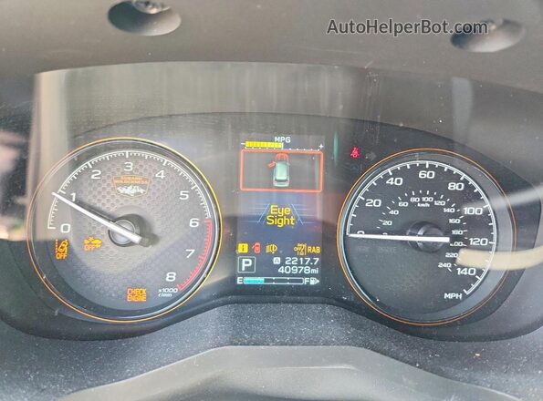 JF2SKAMC1PH491530 2023 SUBARU FORESTER Black Սարքավորումների վահանակի տեսք