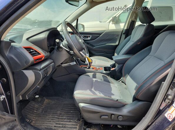 JF2SKAMC2LH463066 2020 SUBARU FORESTER Синий Вид салона спереди