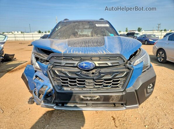 JF2SKAMC2NH522345 2022 SUBARU FORESTER Blue Front view