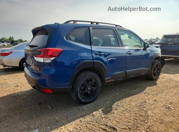JF2SKAMC2NH522345 2022 SUBARU FORESTER Blue Rear right
