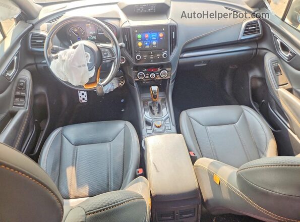 JF2SKAMC2NH522345 2022 SUBARU FORESTER Blue Dashboard view