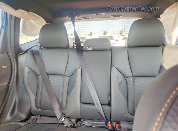 JF2SKAMC2NH522345 2022 SUBARU FORESTER Blue Rear seats view
