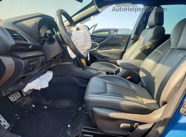 JF2SKAMC2NH522345 2022 SUBARU FORESTER Blue Front interior view