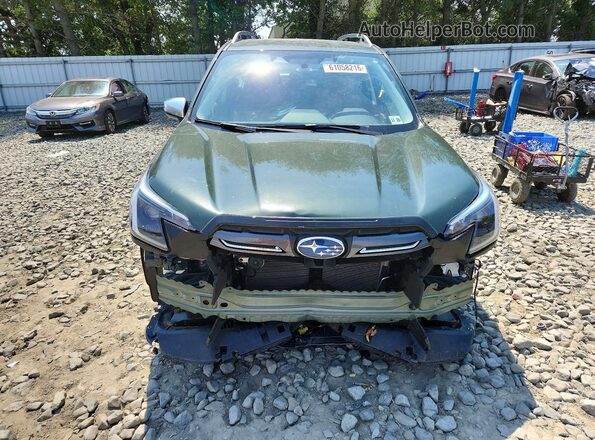 JF2SKAMC2RH400655 2024 SUBARU FORESTER Green წინა ხედი