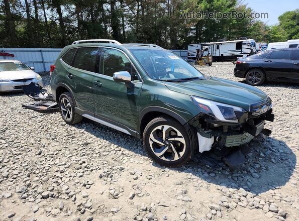 JF2SKAMC2RH400655 2024 SUBARU FORESTER Green წინა მარჯვენა