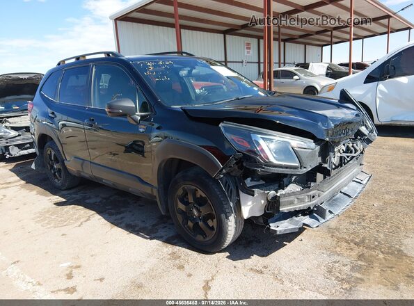 JF2SKAMC3NH502539 2022 SUBARU FORESTER Black Widok zestawu wskaźników