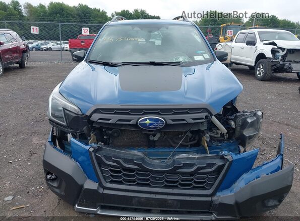 JF2SKAMC4NH492099 2022 SUBARU FORESTER Blue Սարքավորումների վահանակի տեսք
