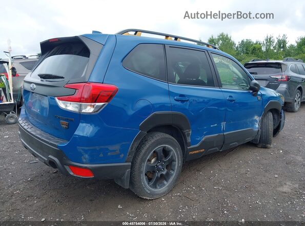 JF2SKAMC4NH492099 2022 SUBARU FORESTER Blue Հետևի աջ