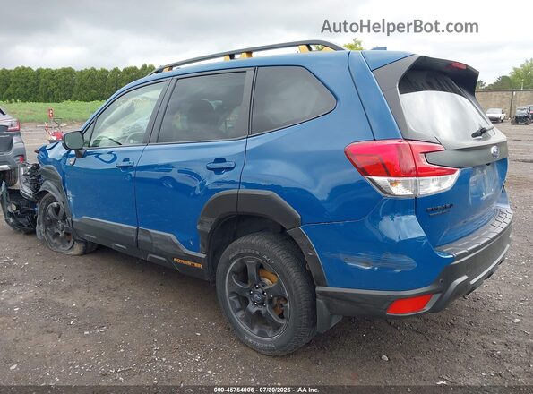 JF2SKAMC4NH492099 2022 SUBARU FORESTER Blue Հետևի ձախ