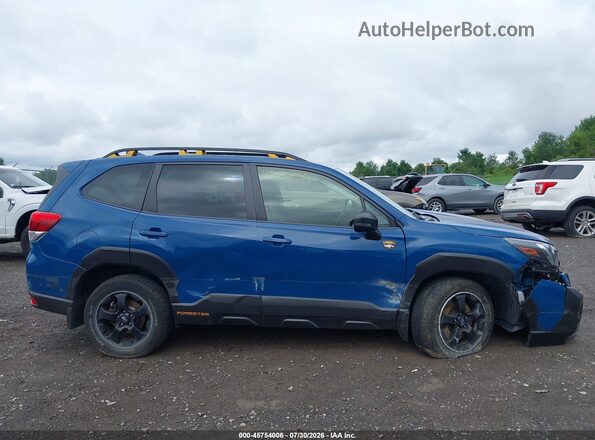 JF2SKAMC4NH492099 2022 SUBARU FORESTER Blue Սալոնի հետևի տեսք