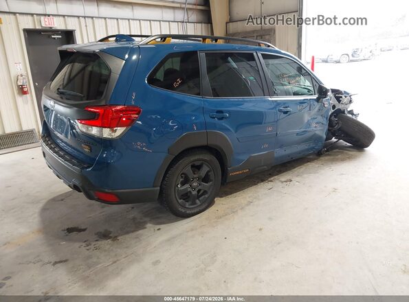 JF2SKAMC5NH401020 2022 SUBARU FORESTER Blue Trasero derecho