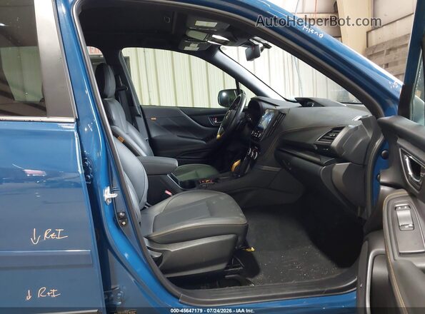 JF2SKAMC5NH401020 2022 SUBARU FORESTER Blue Vista interior delantera