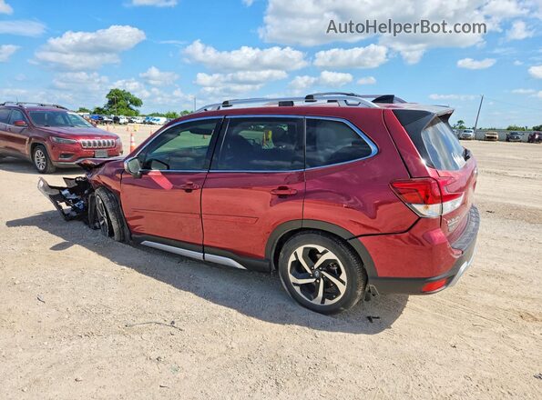 JF2SKAMC5RH466360 2024 SUBARU FORESTER Maroon უკანა მარცხენა