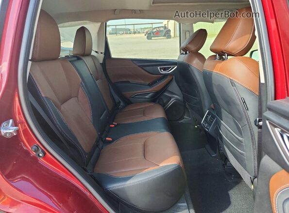 JF2SKAMC5RH466360 2024 SUBARU FORESTER Maroon უკანა სალონის ხედი