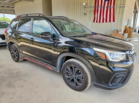 JF2SKAMC6LH549805 2020 SUBARU FORESTER Black Front right