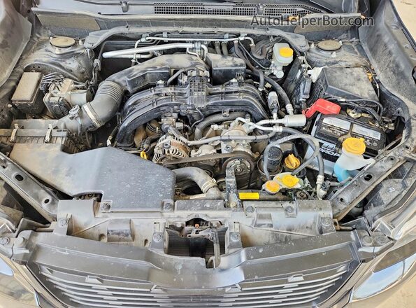JF2SKAMC6LH549805 2020 SUBARU FORESTER Black Engine compartment view