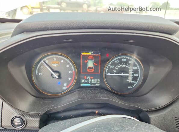 JF2SKAMC7NH411080 2022 SUBARU FORESTER Gray Instrument cluster view