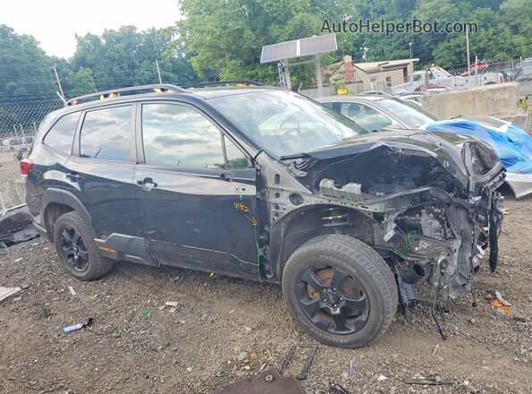 JF2SKAMC8NH425215 2022 SUBARU FORESTER Black Передня права чверть