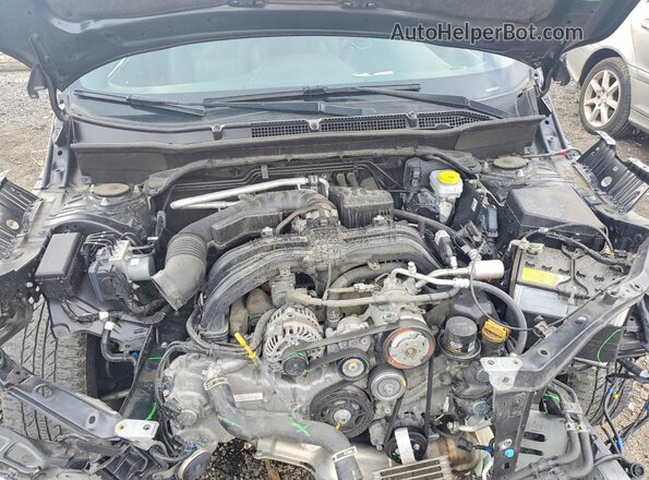 JF2SKAMC8NH425215 2022 SUBARU FORESTER Black Вид задньої частини салону