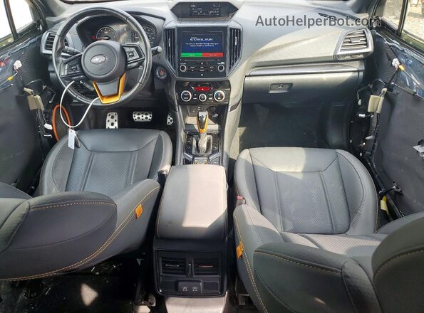 JF2SKAMC8NH425215 2022 SUBARU FORESTER Black Вид панелі приладів