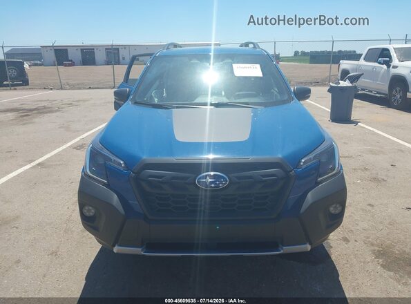 JF2SKAMC8PH414444 2023 SUBARU FORESTER Blue ხელსაწყოთა პანელის ხედი