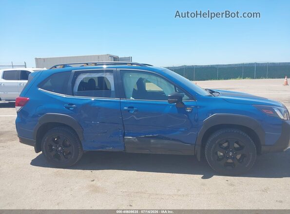 JF2SKAMC8PH414444 2023 SUBARU FORESTER Blue უკანა სალონის ხედი