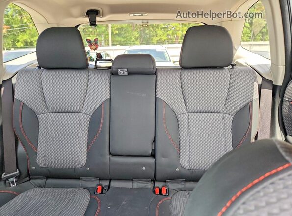 JF2SKAMC9LH400577 2020 SUBARU FORESTER Silver Вид задніх сидінь